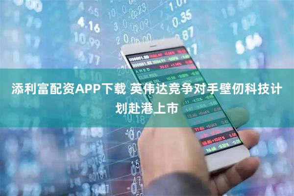 添利富配资APP下载 英伟达竞争对手壁仞科技计划赴港上市